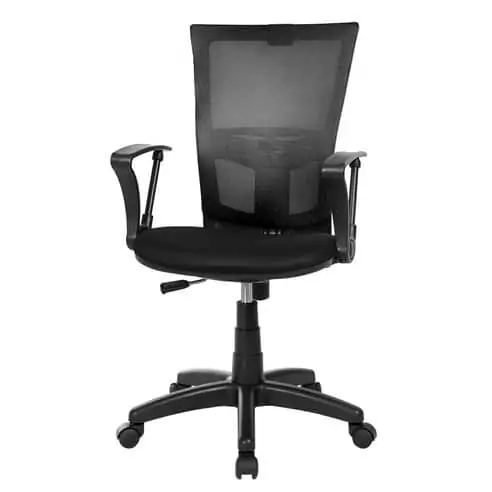 Product Image of the 체어클럽 M1 기본형 블랙바디 메쉬 의자