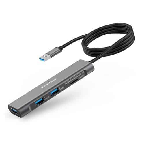 Product Image of the 베이직기어 USB 3.0 5 in 1 멀티허브